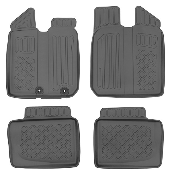 Rubber mats Dacia Spring from 2021