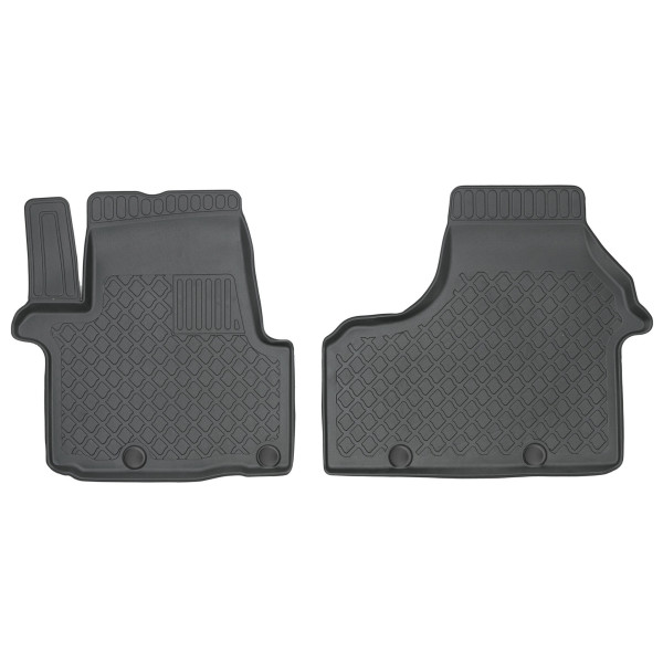 Rubber mats Opel Vivaro II front 2014-2019 (3 places)