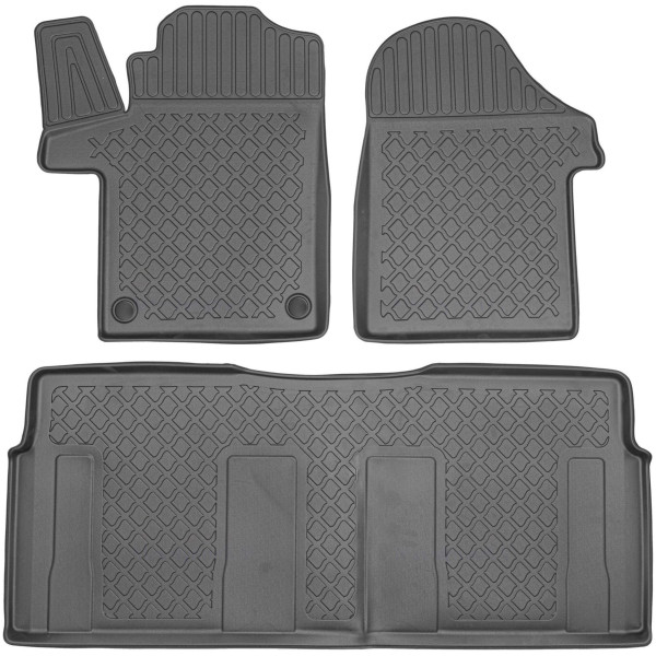 Rubber mats Mercedes-Benz eVito W447 electric from 2020 (1/2 row)