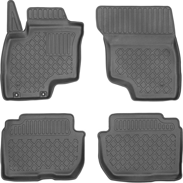 Rubber mats Mitsubishi Outlander III PHEV Hybrid from 2012