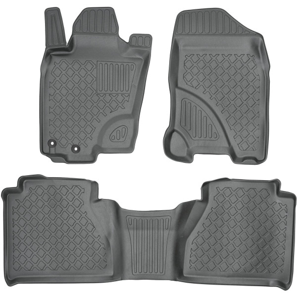 Rubber mats Nissan Navara pick-up double cab from 2016