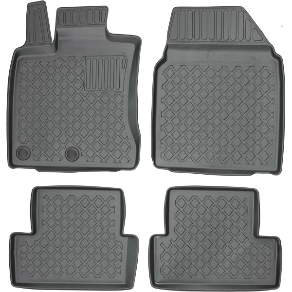 Rubber mats Nissan Qashqai 2007-2014