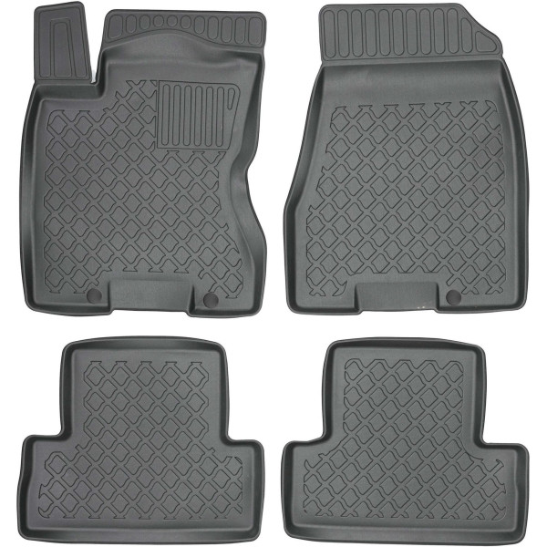 Rubber mats Nissan X-Trail II 2007-2014