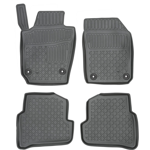 Rubber mats Skoda Fabia III 2014-2021