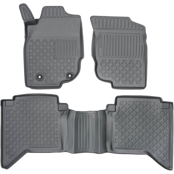 Salon mats Toyota Hilux 4 doors 2005-2015