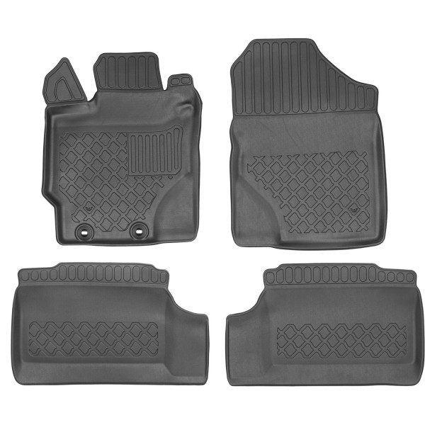 Salon mats Toyota Yaris III Hatchback 2011-2020 (3/5 doors)