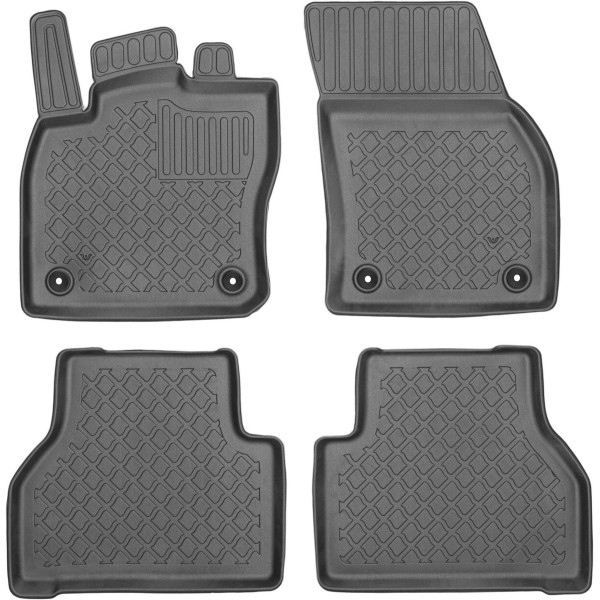 Rubber mats Volkswagen Caddy from 2021 (5 places)