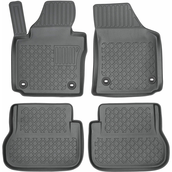 Rubber mats Volkswagen Caddy from 2021 (5 places)