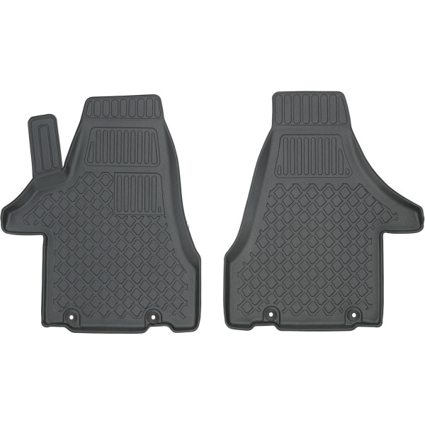 Rubber mats Volkswagen Transporter T5 Multivan 2003-2015 (front)