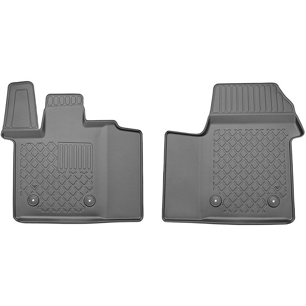 Rubber mats Volkswagen Transporter T7 Multivan from 2021 (front)