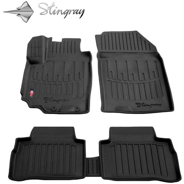 Rubber 3D mats SUZUKI Vitara II from 2015 5 pcs / black / 5021015 / higher edges