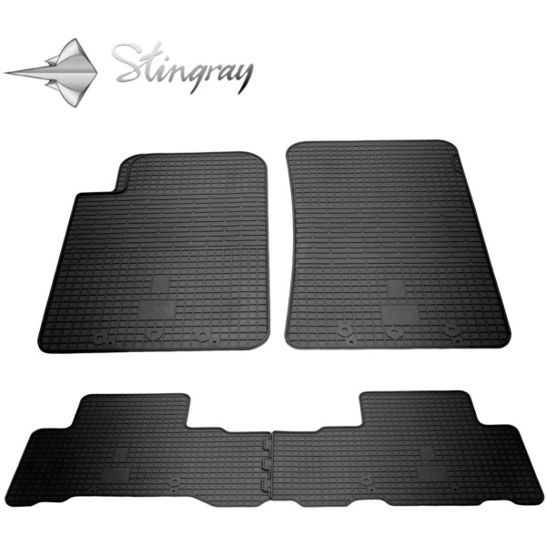 Rubber mats SSANG YONG Rexton W 2013-2017, 4 pcs / 1019024