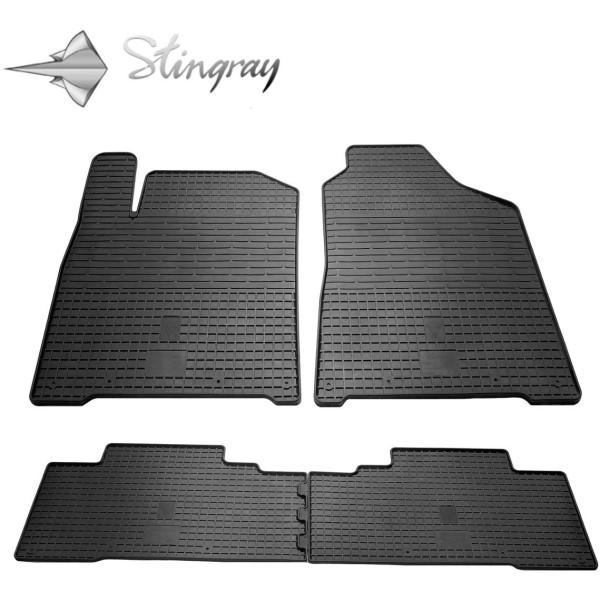 Rubber mats SSANG YONG Korando III 2010-2019, 4 pcs / 1019014