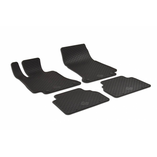 Rubber mats MB W213 E-class Sedan, Combi from 2017 4 pc. / 221306 / black