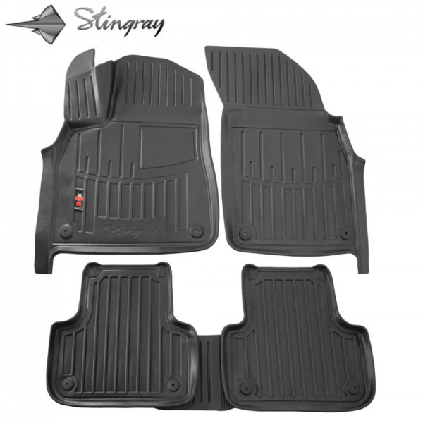 Rubber mats AUDI Q7 4M from 2015