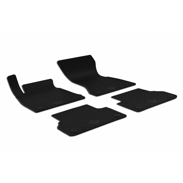 Rubber mats AUDI A4 B9 from 2015 / 219674 / black