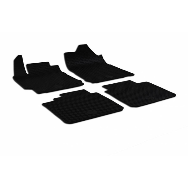 Rubber mats TOYOTA Camry 2011-2019 / 219864 / black