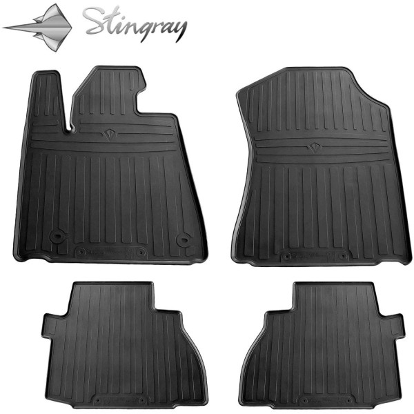 Rubber mats TOYOTA Tundra 2007-2013, 4 pcs / 1022534