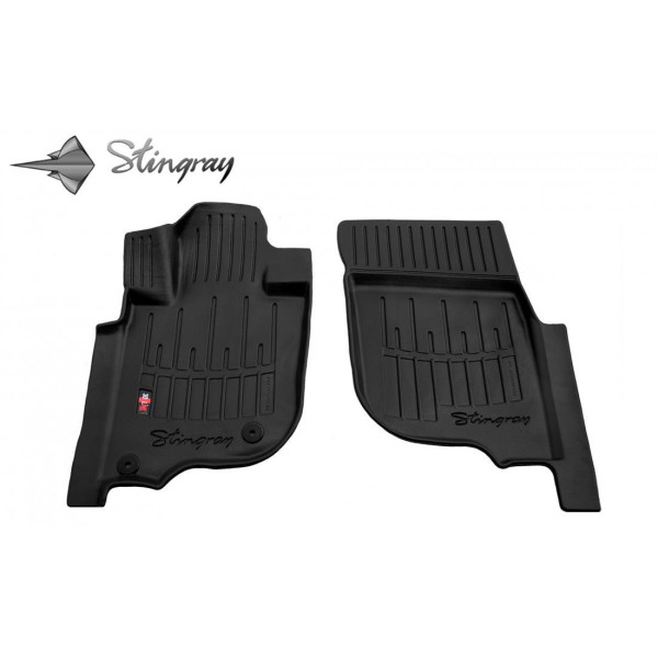 Rubber 3D mats MITSUBISHI from 2015 2 pcs / black / 5013022 / higher edges