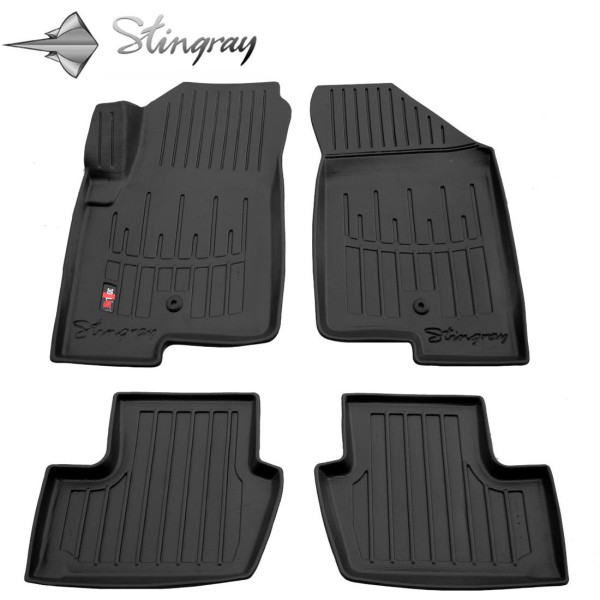 Rubber mats JEEP Compass I 2006-2016