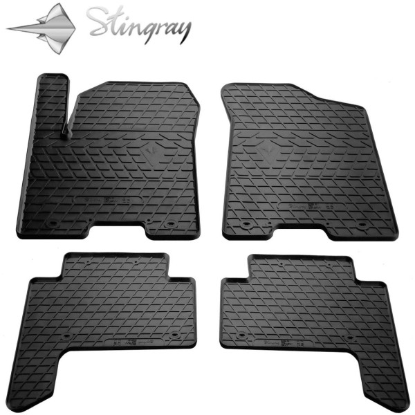 Rubber mats INFINITI QX56 2010-2013, 4 pcs / 1014194