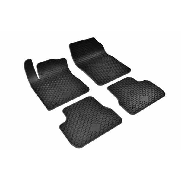 Rubber mats CITROEN C3 from 2017 4 pcs / 222174 / black