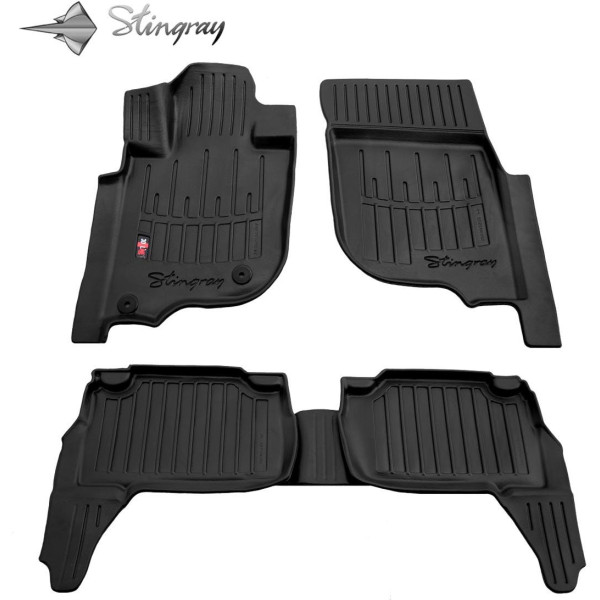 Rubber mats FIAT Fullback 2016-2019