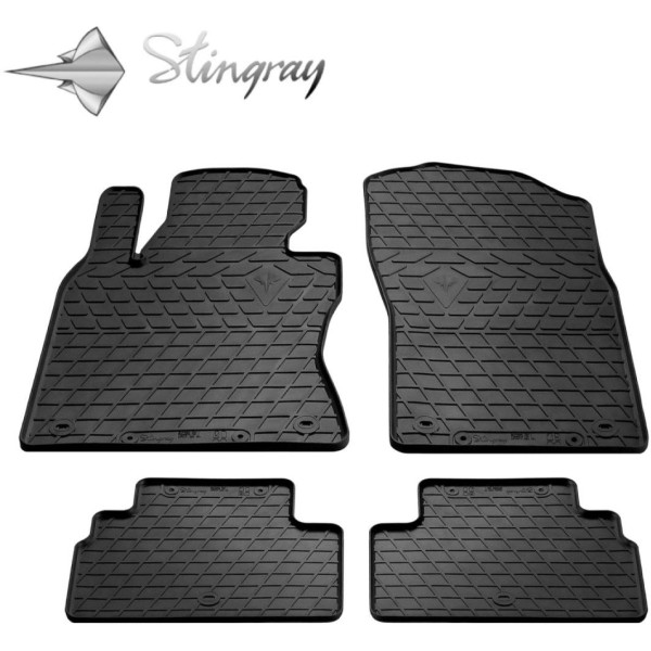 Rubber mats INFINITI Q50 from 2013 4 pcs / 1033044