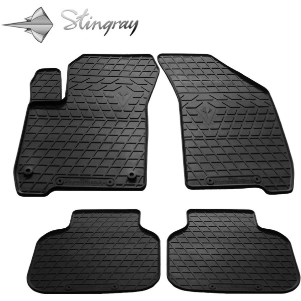 Rubber mats DODGE Journey 2008-2020, 4 pcs / 1006214