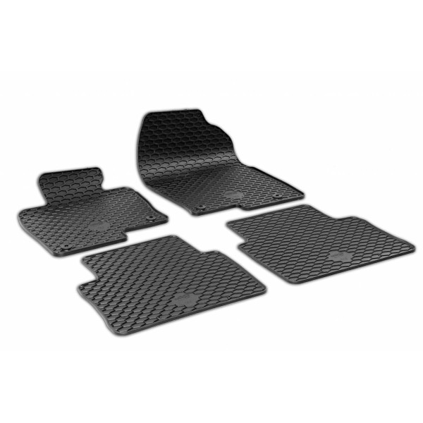 Rubber mats MAZDA CX-5 from 2017 4 pcs / 222264 / black