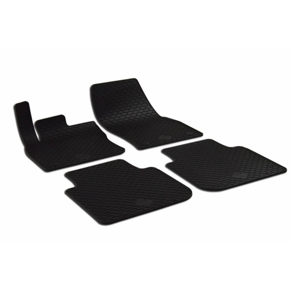 Rubber mats SKODA KODIAQ from 2017 4 pcs/ 221242 / black