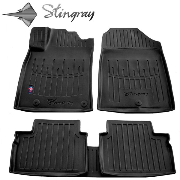 Rubber 3D mats HYUNDAI i30 PD from 2016 5 pcs / black / 5009065 / higher edges