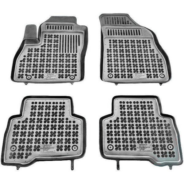 Rubber mats Fiat Qubo from 2007