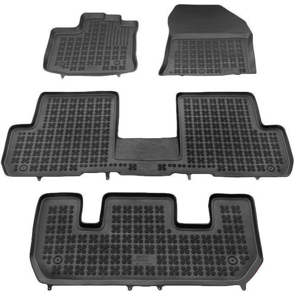 Rubber mats Dacia Lodgy 7 places from 2012