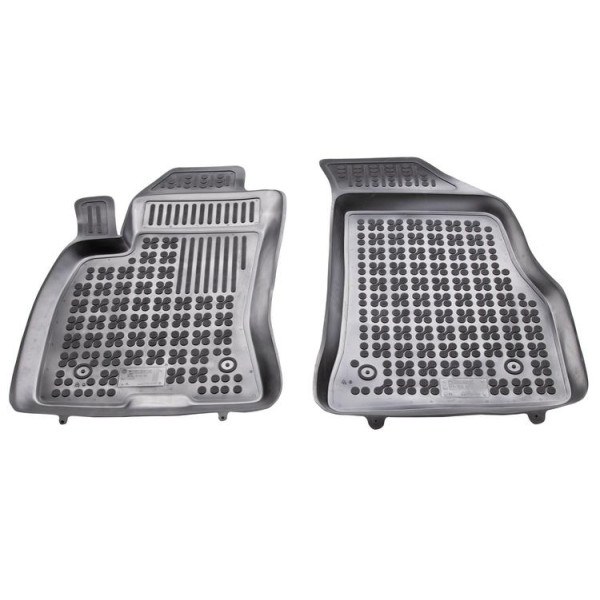 Rubber mats Fiat Doblo II from 2009 (3 places)