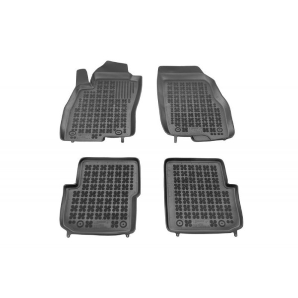 Rubber mats Fiat Punto Evo from 2012