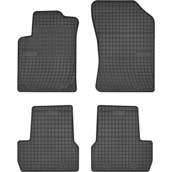 Rubber mats Citroen C3 II 2009-2016