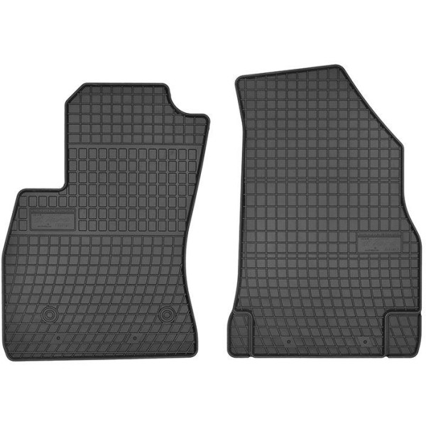 Rubber mats Fiat Doblo II from 2008 (front)