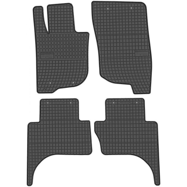 Rubber mats Fiat Fullback 2016-2019