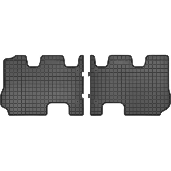 Rubber mats Hyundai Santa Fe III 2015-2018 (3 row)