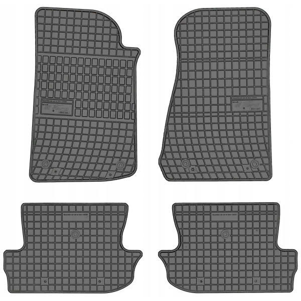 Rubber mats Jeep Wrangler IV from 2017 (4 doors)