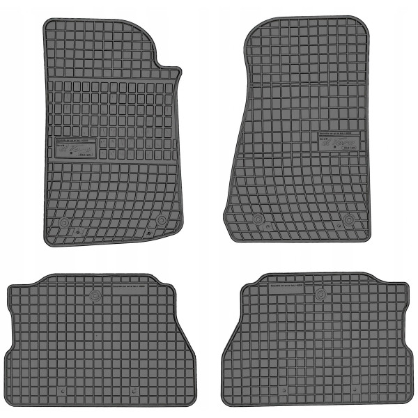 Rubber mats Jeep Wrangler Rubicon IV from 2017 (5 doors)