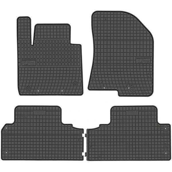 Rubber mats Kia Carens IV from 2013 (5 places)