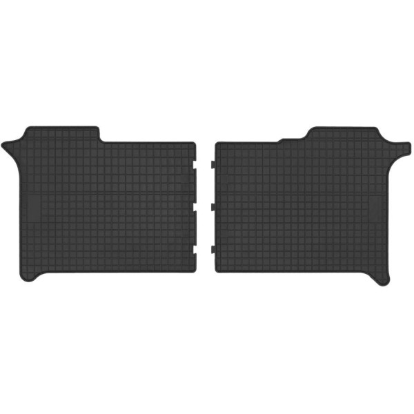 Rubber mats Volkswagen Crafter II from 2017 (2 row)