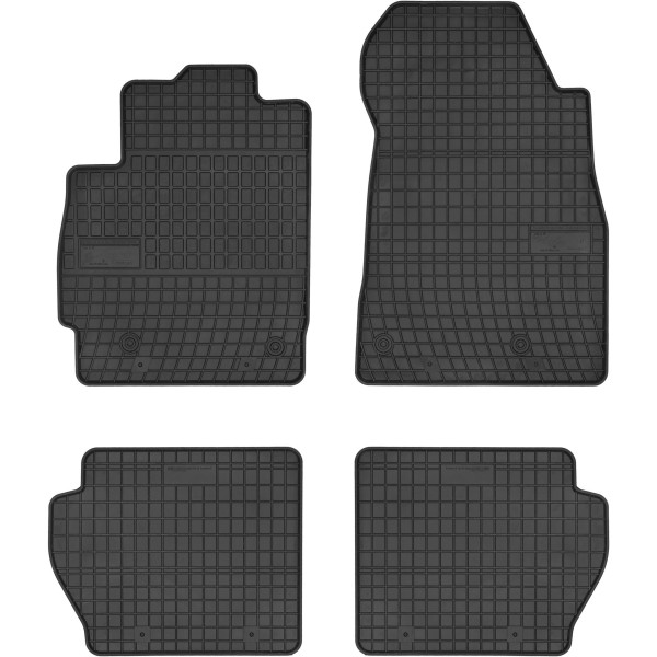 Rubber mats Mazda 2 2007-2015