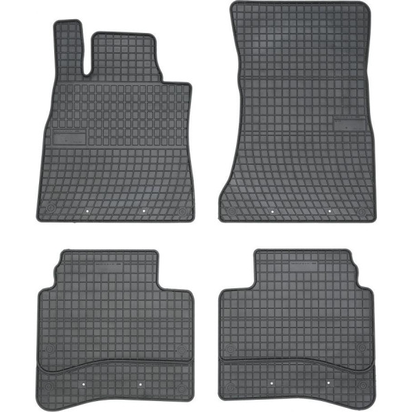 Rubber mats Mercedes S-class W222 Sedan from 2013 (Long)