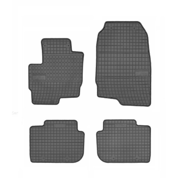 Rubber mats Mitsubishi Colt VI 2008-2013 (5 doors)