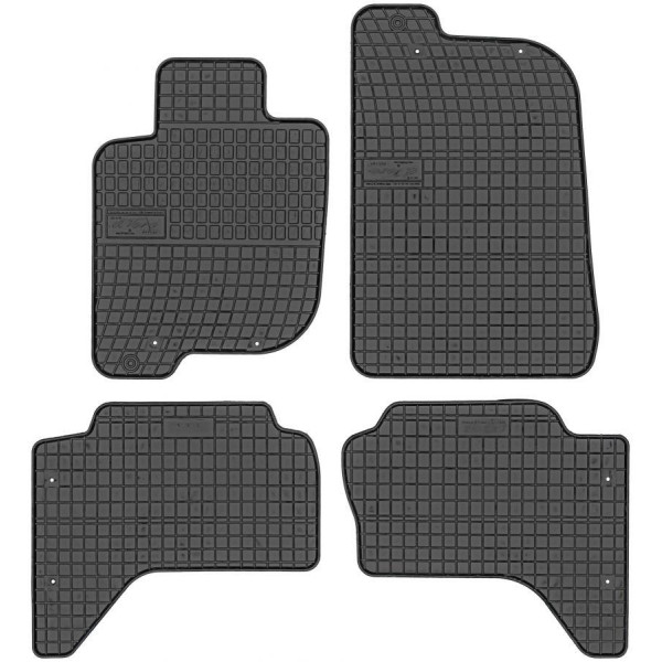 Rubber mats Mitsubishi L200 2007-2015