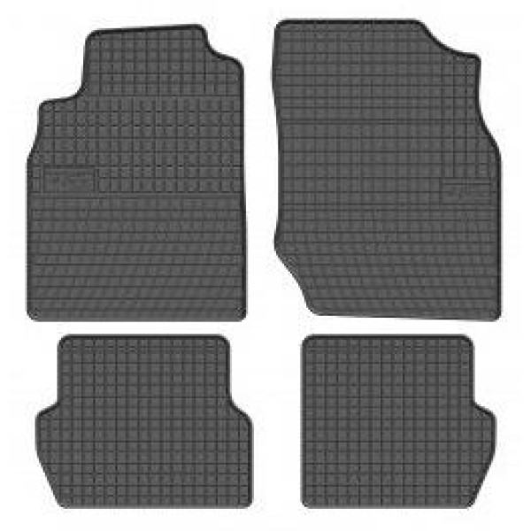 Rubber mats Nissan Almera N16 2000-2006