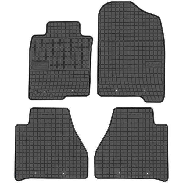 Rubber mats Nissan Navara II from 2016